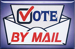 vote by mail button